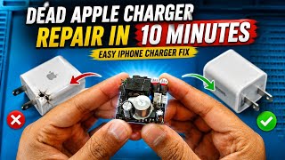 Dead Apple Charger Repair in 10 Minutes | Easy iPhone Charger Fix | TsO