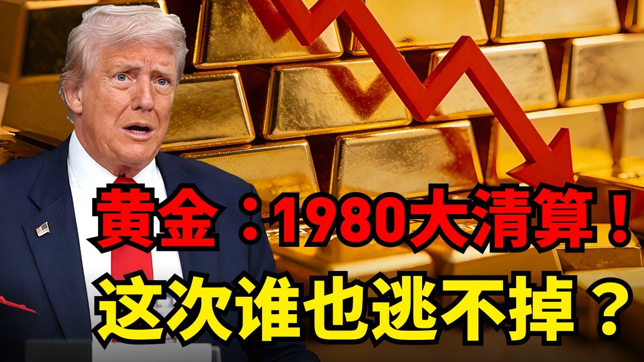 全网首曝：黄金再现1980 年最致命规律！史无前例大清算即将开启？#黄金#1980金融规律#金融危机