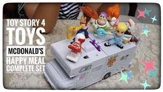 Toy Story 4 Toys || McDonald's Happy Meal  || Complete Set