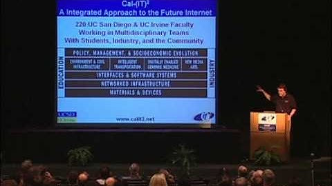 Structure and Vision of Calit2 - Larry Smarr