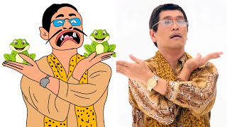 PIKOTARO - PPAP (Pen Pineapple Apple Pen) Funny Drawing Meme | Ultra Records Memes