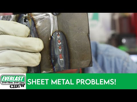 Tips for MIG welding thin metal
