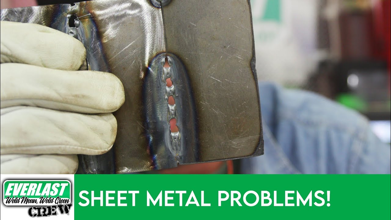 Welding Sheet Metal SheetMetalProblems YouTube