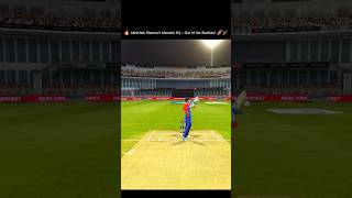 🔥 Abhishek Sharma's Monster Six – Out of the Stadium! 🚀🏏 #shortviral #realcricket #sports
