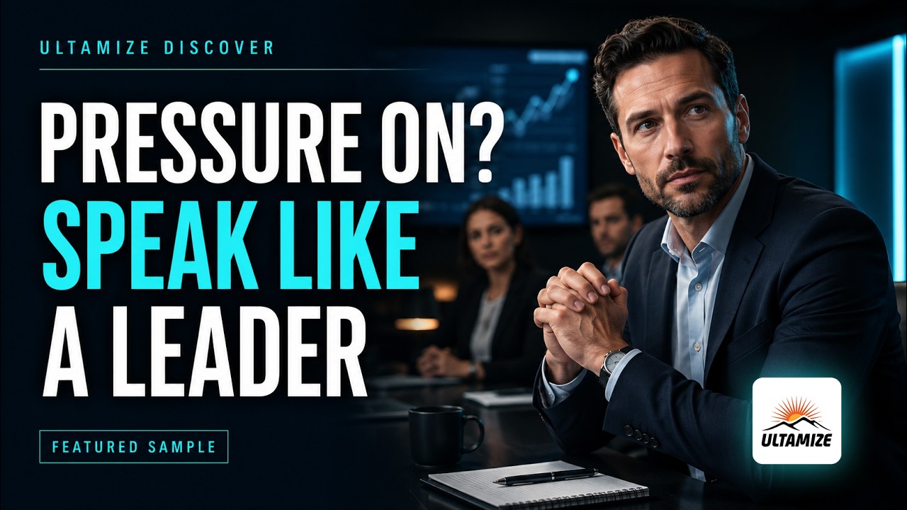 Communicating with Composure: Leadership Under Pressure