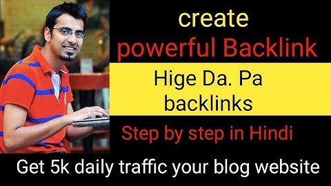 How to create Backlinks using blog comments |-Step by step-Get 5k Daily Traffic your website |2020
