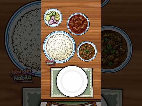 After Eid: beef, beef and more beef. #nabilaanwer #ronginnabila #eid #food #animation #cartoon #art