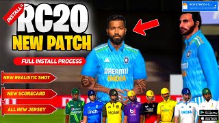 Real Cricket 20 New Patch 🔥Real Cricket 20 New Patch Download link ✨️ Rc20 new update