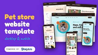 Pet Store Website Template | HTML, CSS & JS | Pawly