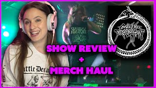 Cattle Decapitation & Immolation⎮Live Show Review + Merch Haul