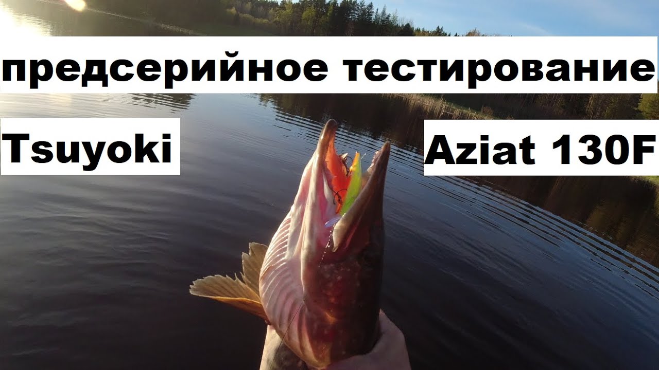 Aziat Предсерийное тестирование Tsuyoki Aziat 130F - YouTube