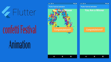 35- Flutter confetti festival animation