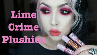 detekterbare Mere end noget andet is Lime Crime | Plushies Lip Swatch - YouTube