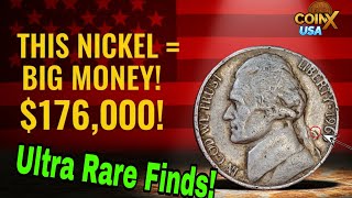 Top 5 Rarest Jefferson Nickels Worth a Fortune! Hidden Treasure Uncovered 😲💰 Coin X USA