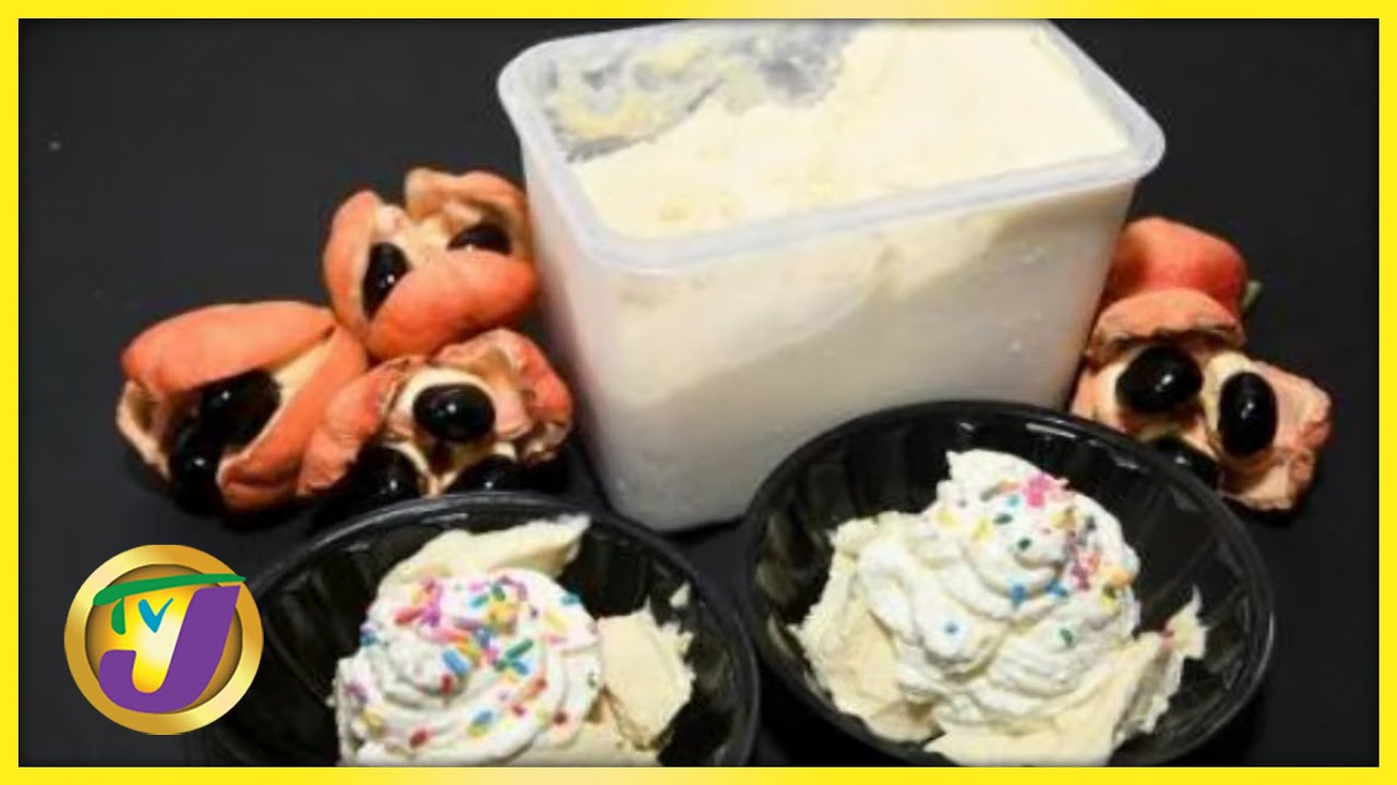 Jamaican Chef Creates Ackee IceCream TVJ Smile Jamaica YouTube