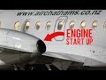 SAAB 340B - CT7-9B Engine START UP in POOR weather conditions