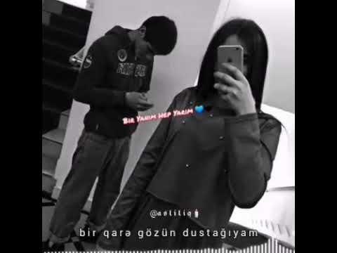 Whatsapp ucun maraqli, menali statuslar, status ucun videolar,(Bir qarə gözün dustağıyam)2020💔🌚