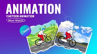 Cartoon Animation Videos Tutorial in Canva | Animation With Canva🚀