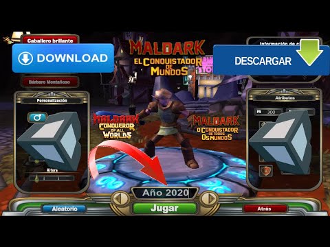 Maldark: Conqueror of All Worlds (Level Up/CN Online Game) - video