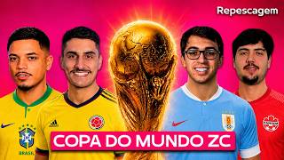 QUEM VAI VOLTAR PRA DISPUTA DA TAÇA? | Copa do Mundo ZC (Repescagem)