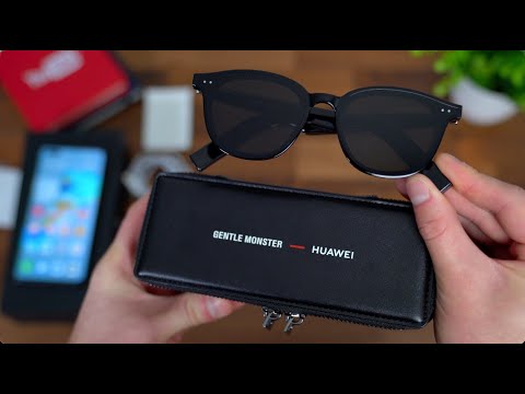 Распаковка умных очков Huawei Gentle Monster Eyewear II!