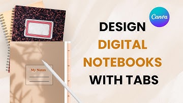 Design a Hyperlinked Digital Notebook in Canva