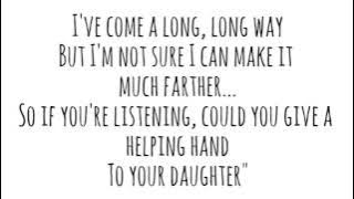 His Daughter- Molly Kate Kestner (Lyrics)