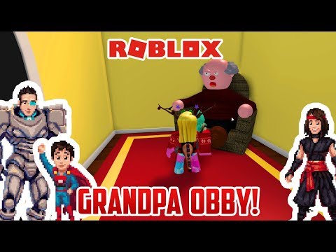 WE MUST ESCAPE GRANDPA. | Roblox Escape Grandpa Obby!