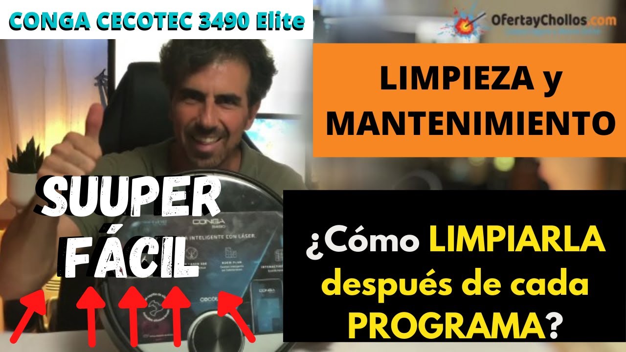 🔥Robot Aspirador CONGA 3490 Elite CECOTEC Review Opiniones✓ - YouTube