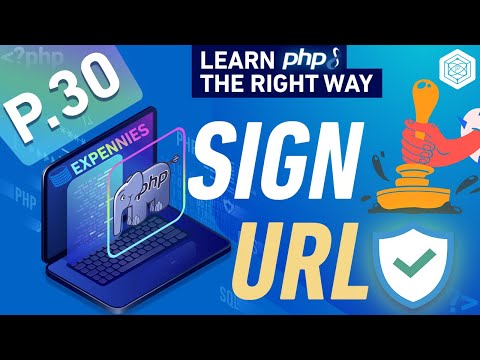 Secure User Verification Using Signed URLs - Build Expense Tracker App With PHP 8