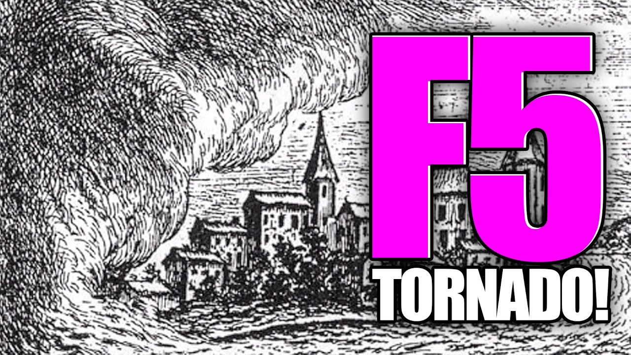 Alle F4 und F5 Tornados jemals in Deutschland!