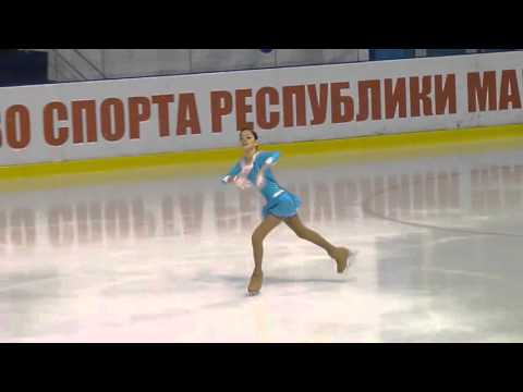 Evgenia Medvedeva - SP Russian Juniors 2015