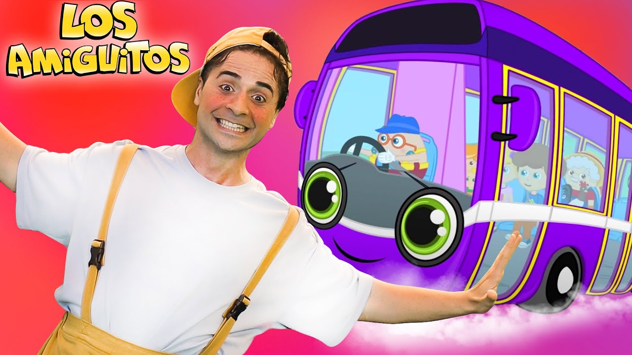 💥🚌 Las Ruedas del Autobús 🚌💥 (NUEVO) Cancion İnfantil | Los Amiguitos Canciones Infantiles