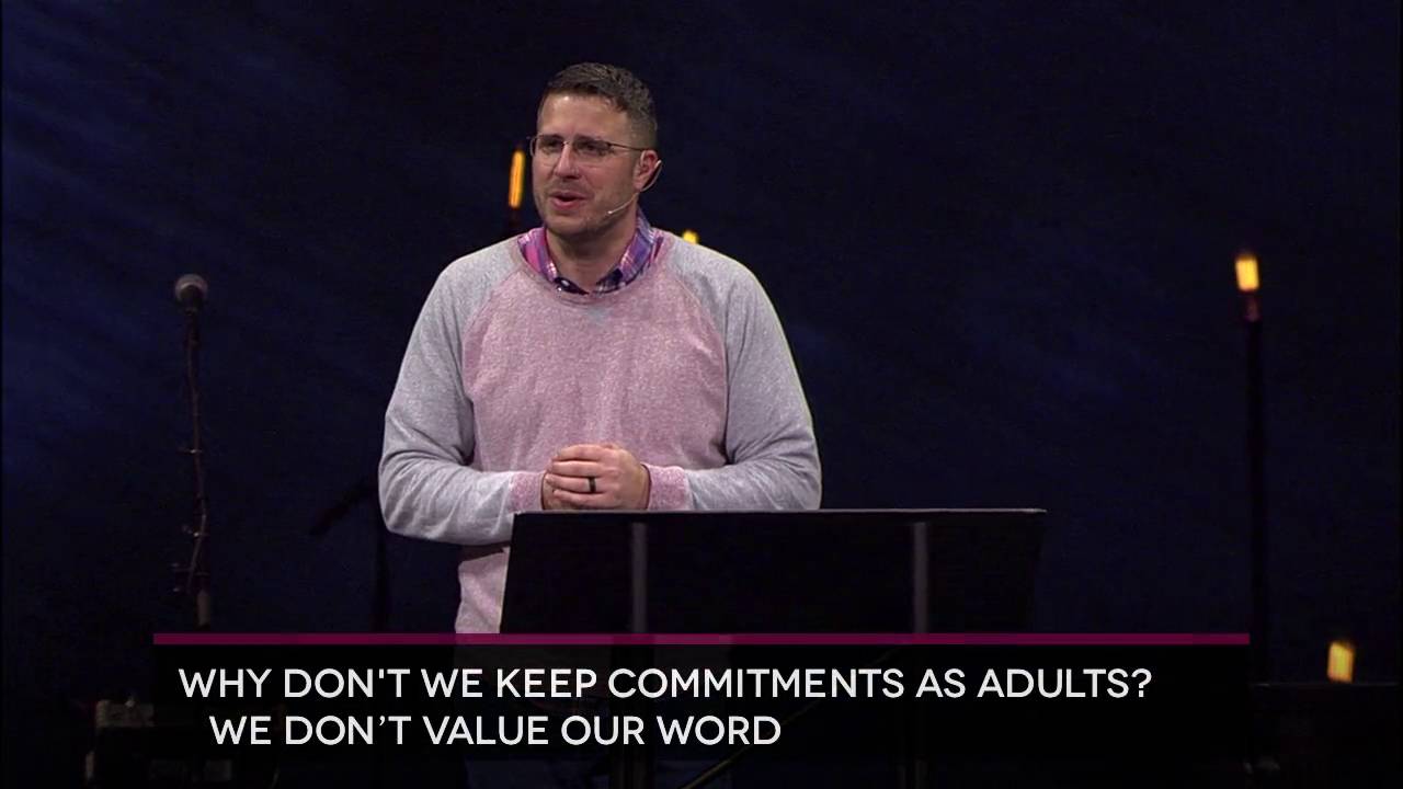 Commitment Matters to God - Adulting #3 | Jonathan 