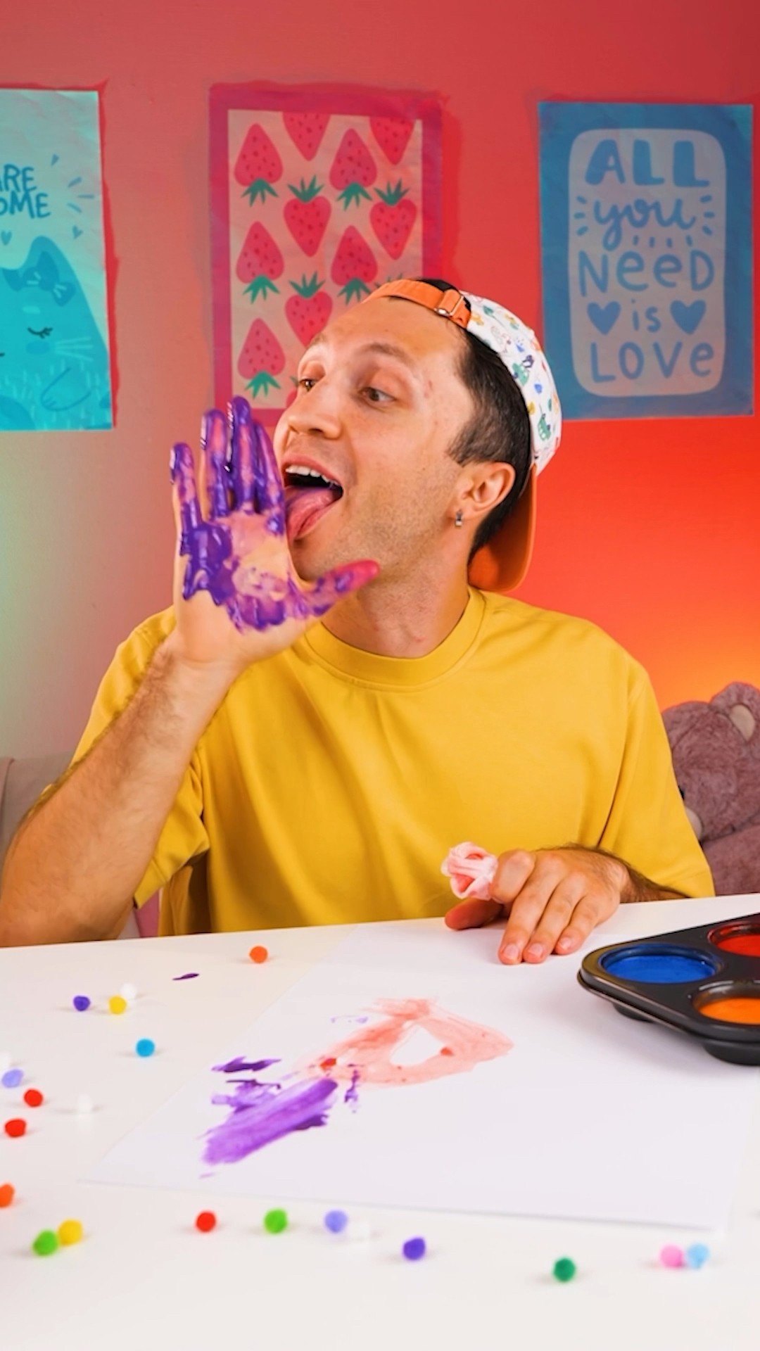 Edible Paints for first-time Artists ? #shorts