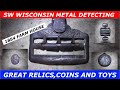 Visited an 1884 Farm House for a day of Metal Detecting