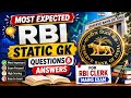 🏦 RBI Static GK | Important Questions &amp; Answers for Bank Exams#CurrentAffairs#DailyCurrentAffairs