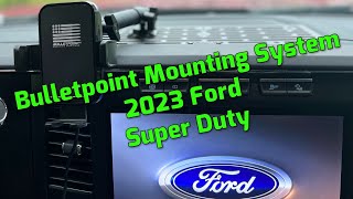 Installing The Bulletpoint Mount For The 2023/24 Ford F250 & Up