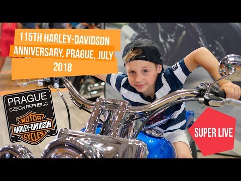 115th Harley-Davidson Anniversary, Prague, July 2018 Denis Bunin Super LIVE