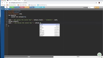 Vectors in C++