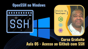 Configuração no GitHub para Acesso Via SSH | Aula 05 | Mini Curso Gratuito | SSH no PowerShell