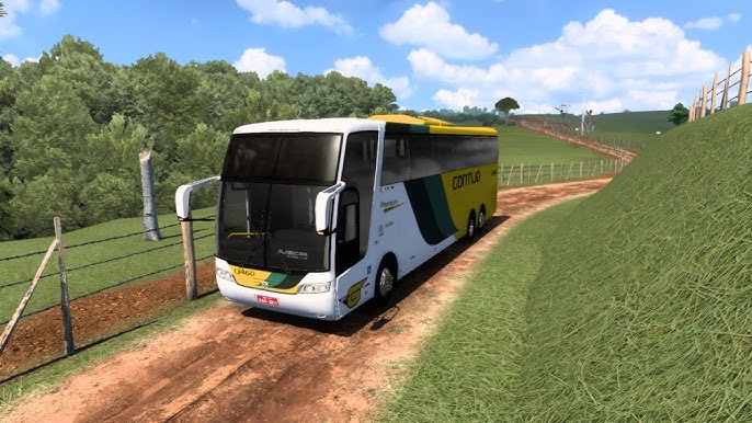 Simulador de ônibus mostra ônibus DD da Viação Gontijo - REVISTA