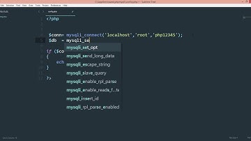 دورة PHP/MySqli : أختيار قاعدة بيانات للتعامل معها