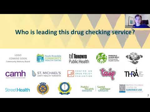 Toronto's Drug Checking Service | Drug Researchers' Roundtable