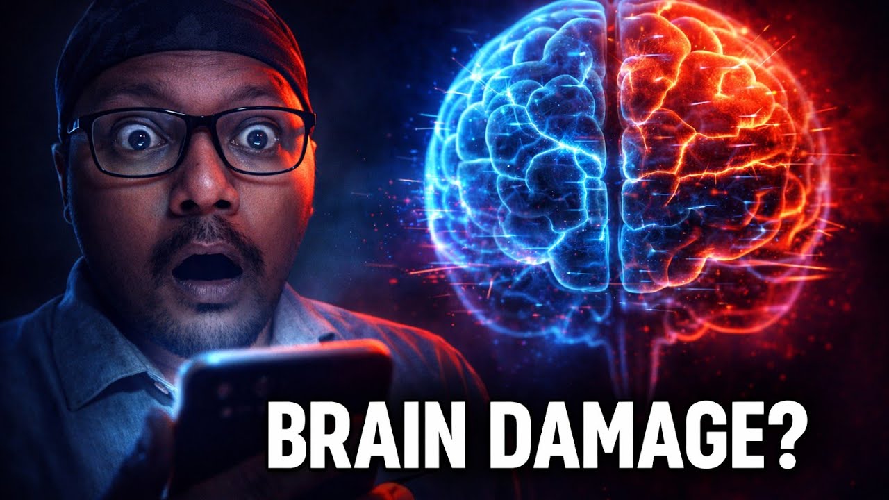 Short Videos Are Destroying Your Brain? | EEG Study Reveals SHOCKING Truth #braindamage #shorts 