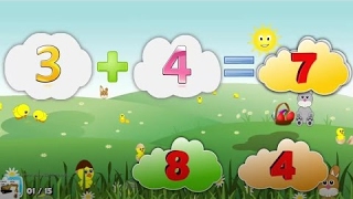 Numéro de mathématiques des enfants de 1 à 10 - Jeu de mathématiques pour les enfants - Vidéos d'app screenshot 2