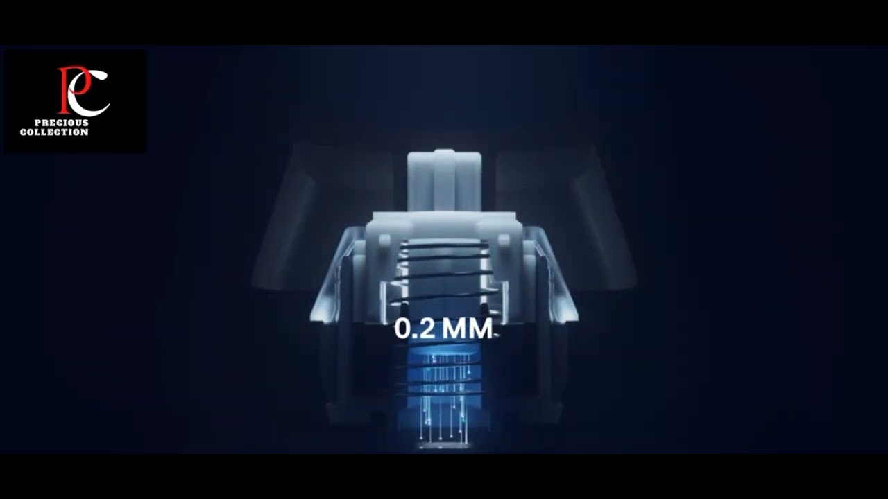 SteelSeries Apex Pro Mini Mechanical Gaming Keyboard  World’s Fastest Keyboard  Adjustable Actuation