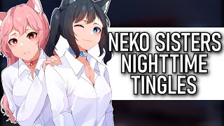 Neko Sisters Put You To Sleep! (ft. BabyPink ASMR) screenshot 4