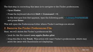 How to Fix Thumbnail Preview Not Showing on macOS Catalina