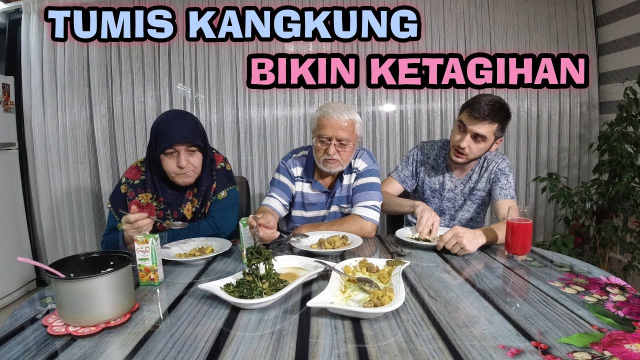 MERTUA DAN SUAMI TURKI PERTAMA KALI NYOBAIN TUMIS KANGKUNG